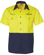 Load image into Gallery viewer, Cotton Drill Safety Shirt - Short Sleeve
